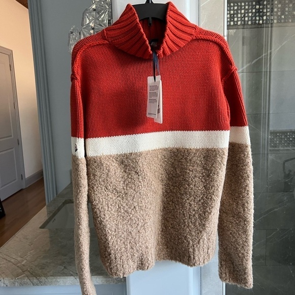 Moncler Colorblock Wool Blend Sweater - Picture 9 of 13
